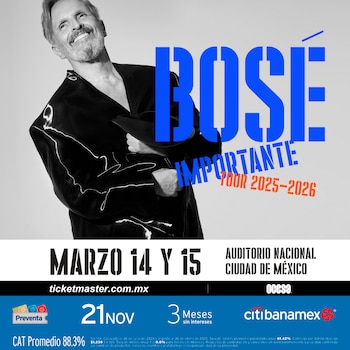 Cartel oficial. (Ocesa)