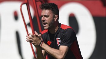 Mariano Soso exigiéndose al máximo