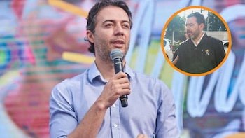 El exalcalde de Medellín utilizó