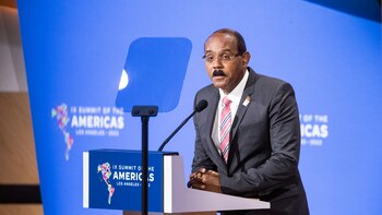 El líder de Antigua y