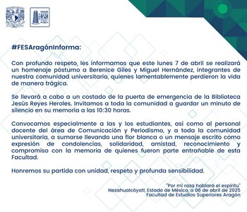 La facultad se pronunció al