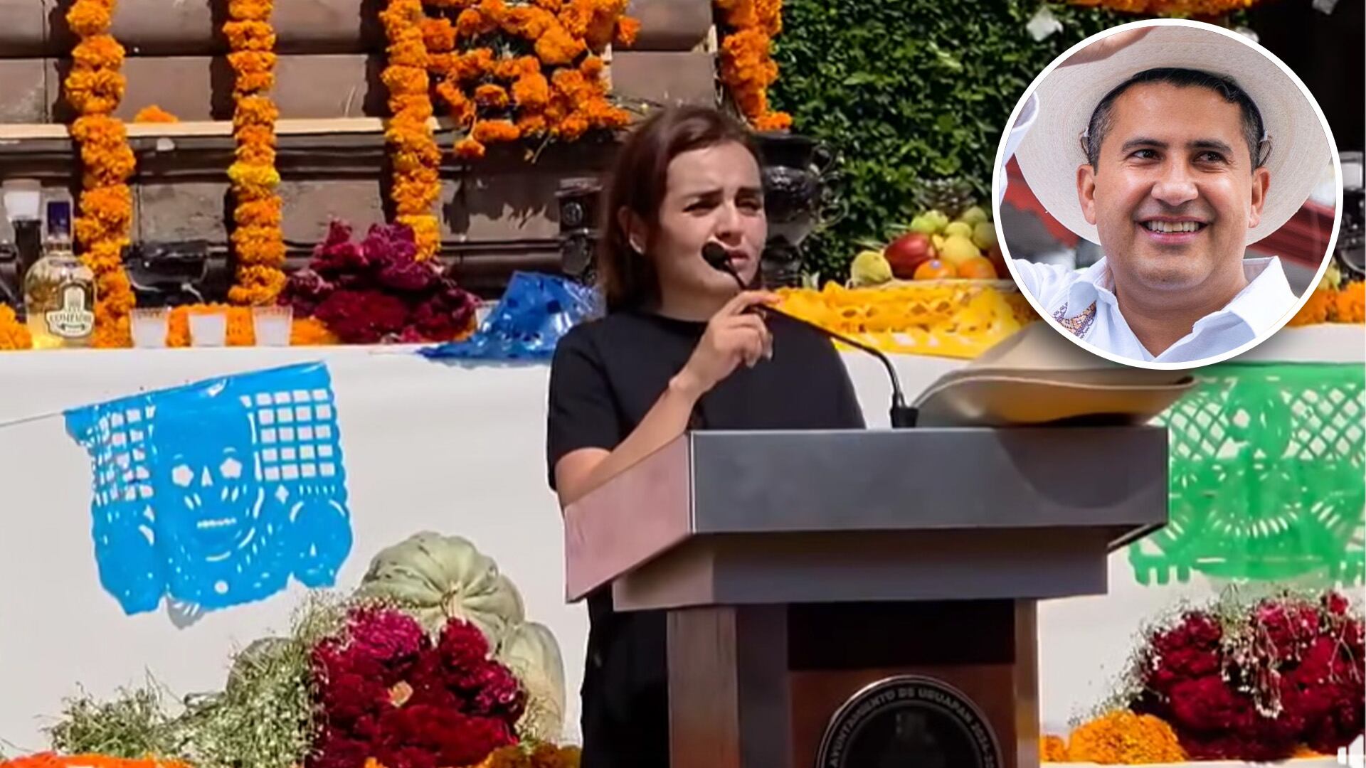 “Su sombrero no cayó; sigue siendo símbolo de esperanza y dignidad para Uruapan” declaró Grecia Quiroz, esposa de Carlos Manzo