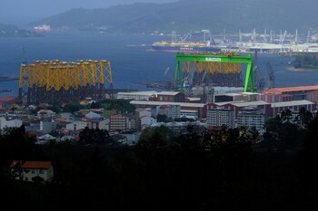 Instalaciones de la empresa Navantia,