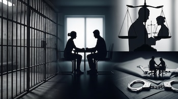 El tribunal dictó una sentencia condenatoria de cinco años y ocho meses de prisión, además del pago por concepto de reparación del daño a favor de la víctima. (Imagen ilustrativa generada con IA | Infobae México)