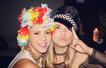 Shakira junto a su mejor