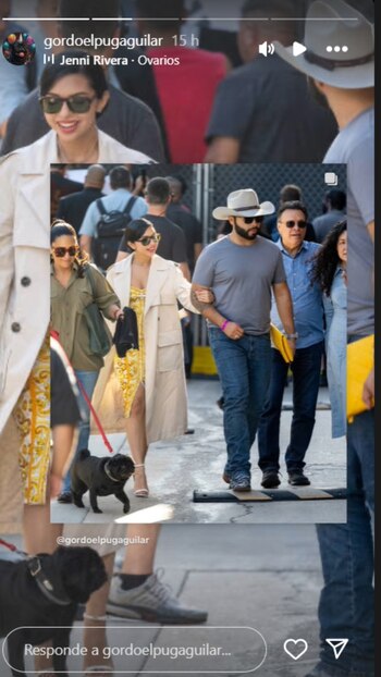 Ángela Aguilar compartió una historia