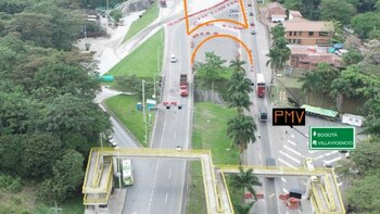 Vía Bogotá - Villavicencio: motociclistas