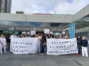 Trabajadores del Hospital La Paz