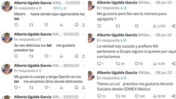 Los internautas compartieron capturas de