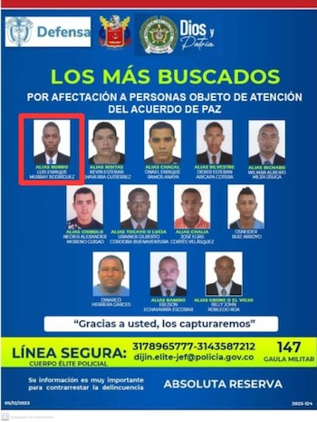 Delincuentes más buscados