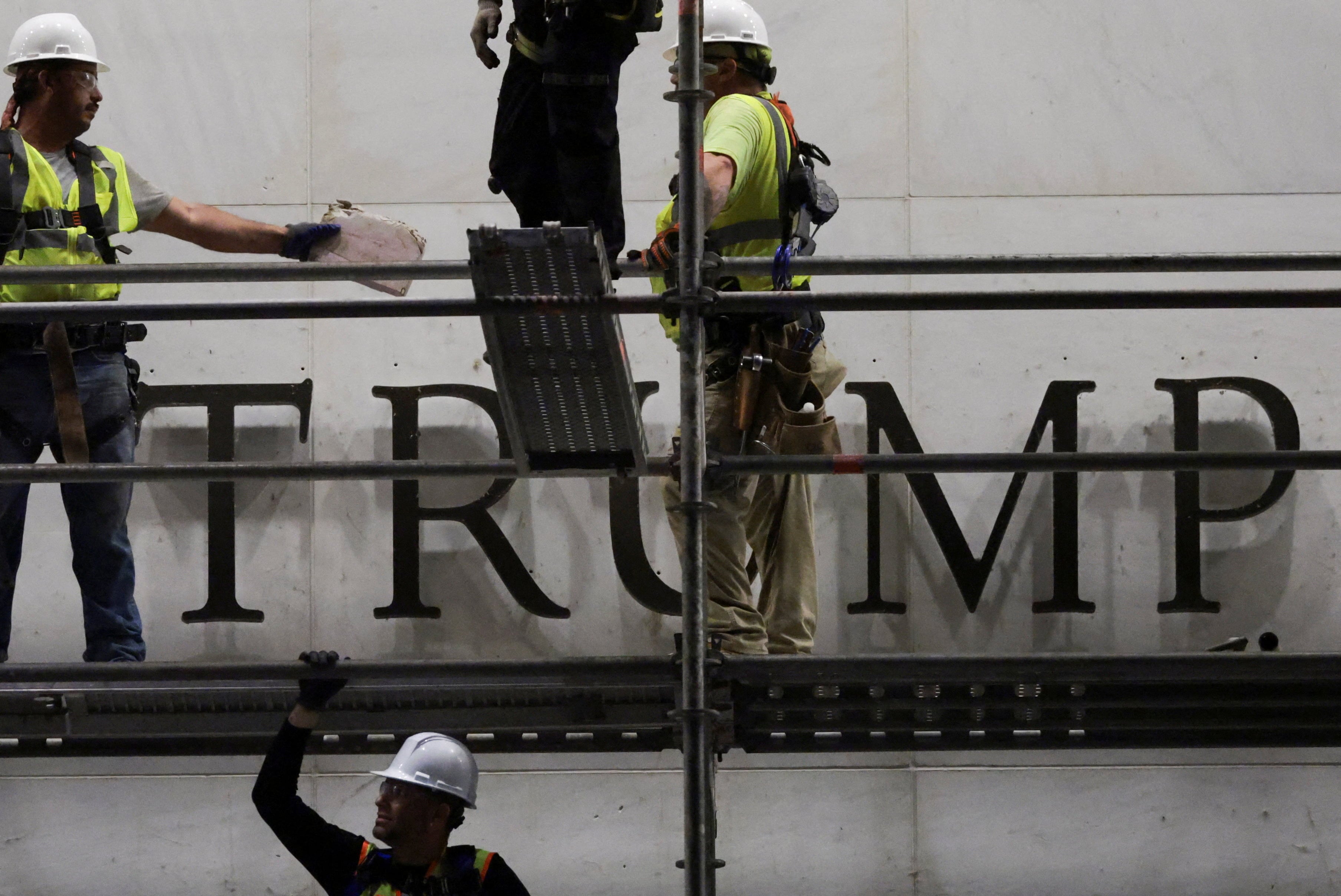 El directorio del Kennedy Center aprobó una inscripción para señalar que el recinto fue restaurado y renovado por el presidente Trump (REUTERS/Jonathan Ernst).