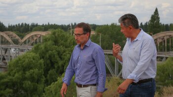 Rolando Figueroa y Agustin Domingo movimiento popular neuquino somos rio negro