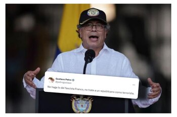 El presidente Petro le mandó