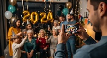 Hay que sujetar el celular