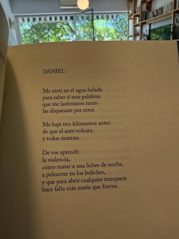 El poema "Daniel", que destacó