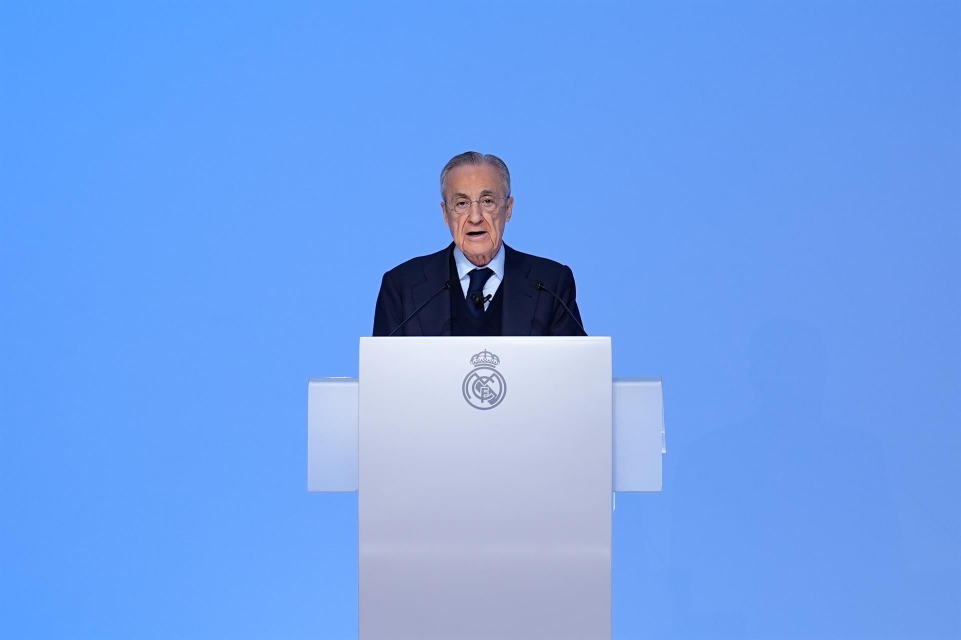 Florentino Pérez denuncia el "mayor escándalo de la historia del fútbol" en España