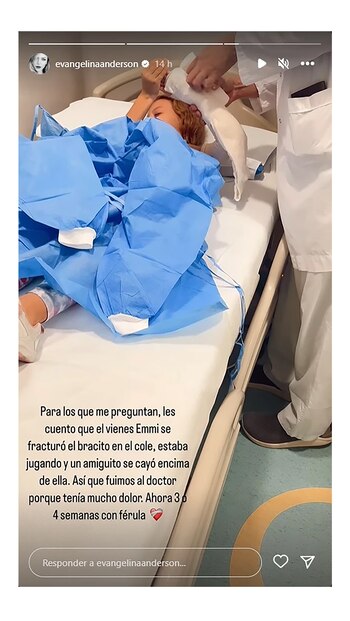 Evangelina Anderson contó que su