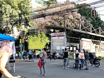 Protestas en Insurgentes sur por