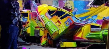 Feria Michoacán, Coalcoman, accidente