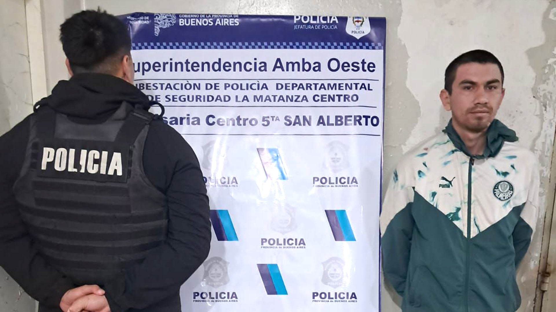 Villalba tras su detención
