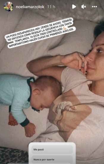 El posteo de Noelia Marzol