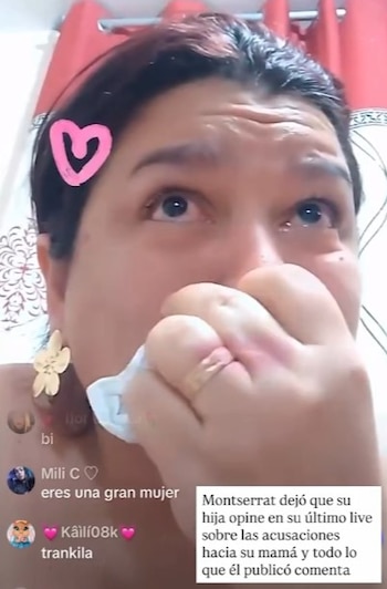 Monserrat Seminario rompe en llanto