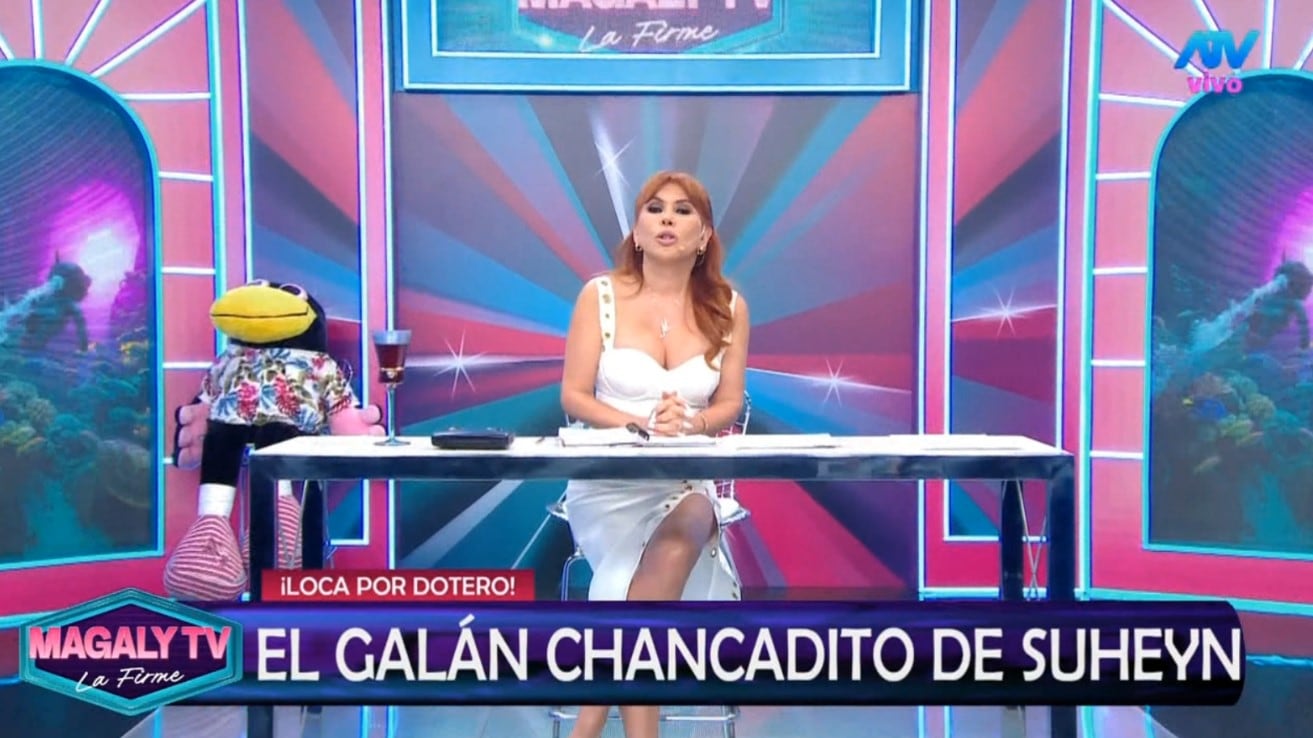 Magaly Medina sobre nueva pareja de Sujey: “Ella se empeñó en que esto sucediera”. Captura TV - ATV/ Magaly TV La Firme.
