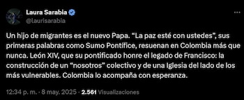 Reacción de la canciller Sarabia
