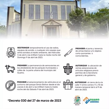 Decreto de la Alcaldía de