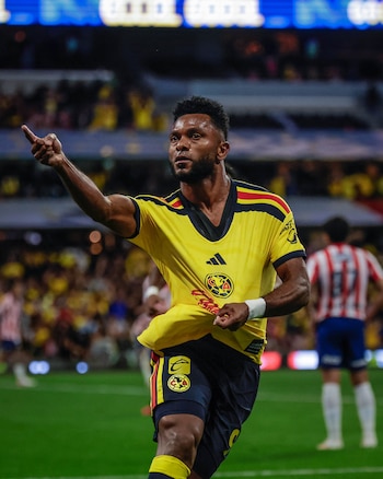 Miguel Borja ha marcado tres goles en dos partidos con Club América en la Liga MX - crédito Club América