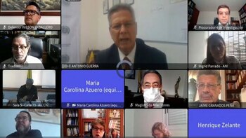 Audiencia virtual contra el exsenador