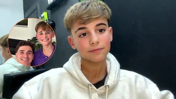 La historia de Gael, el chico de 14 años que convirtió su casa en barbería y le cortó el pelo a Julián Álvarez