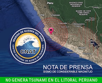 Marina de Guerra descarta alerta