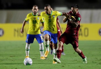 Brasil le ganó a Venezuela