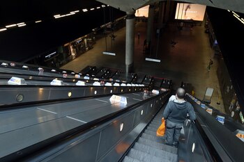 Vista de la Estación Canary Wharf en Londres (REUTERS/Adam Oliver)