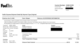 La nueva divulgación de pruebas,