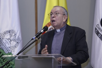 Monseñor Héctor Fabio Henao pidió evitar mensajes que profundicen la polarización en Colombia tras la suspensión del empalme - crédito Sergio Acero/Colprensa