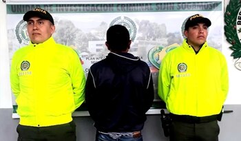 Este hombre fue capturado y