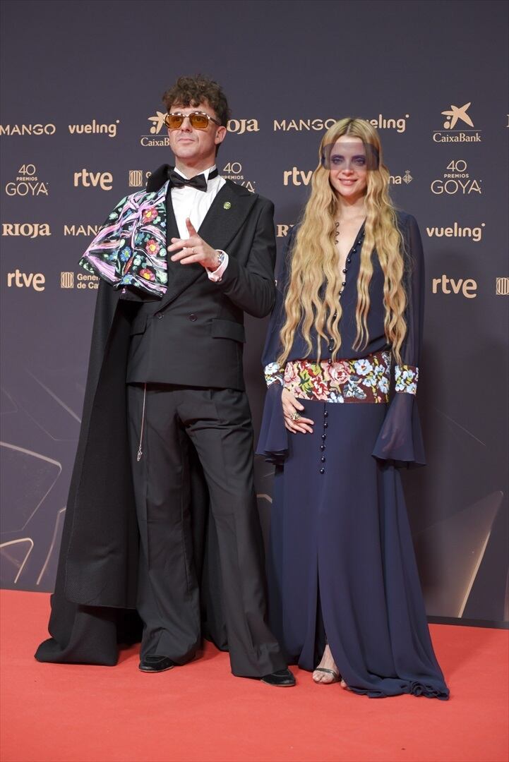 Aldo Comas y Macarena Gómez en los Goya 2026 (Europa Press)