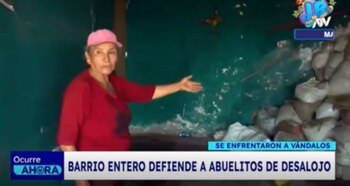 Ancianos denuncian que sujetos intentaron