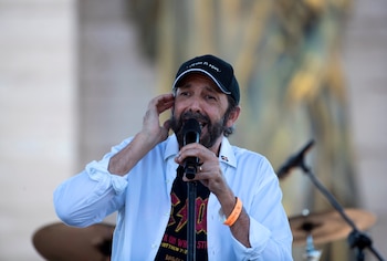 El cantante Juan Luis Guerra.