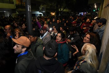 Marcha a favor de cristina kirchner