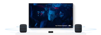 Apple TV 4K será compatible hasta con 4 dispositivos HomePod. (Apple)