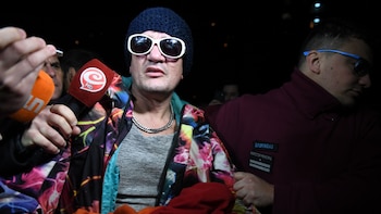 Álvarez tras entregarse (Maximiliano Luna)