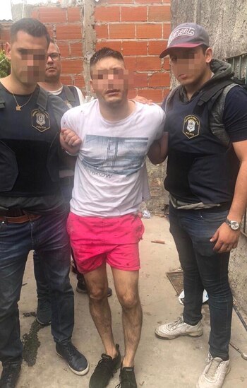 Adrián Muñoz fue recapturado en