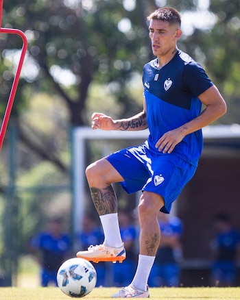 Ricardo Centurión en la práctica