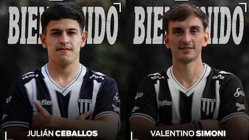 Julián Ceballos y Valentino Simoni