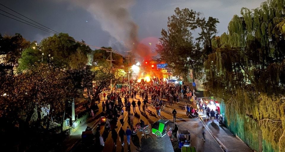 Así se vivió el enfrentamiento en San Gregorio, Xochimilco (CUARTOSCURO)