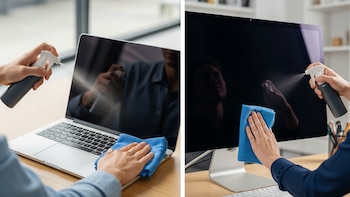 Qué sustancias debes evitar cuando limpias la pantalla de tu computadora