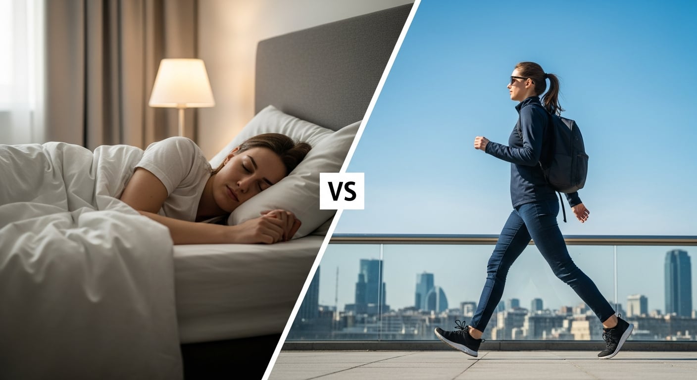 Un estudio australiano revela que solo el 12,9% de los adultos logra dormir bien y cumplir metas de actividad física diaria (Imagen Ilustrativa Infobae)